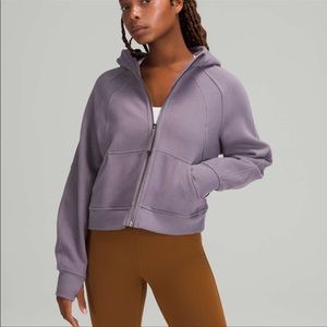 NWOT Lululemon Oversized Scuba 1/2 Scuba Dusky Lavender